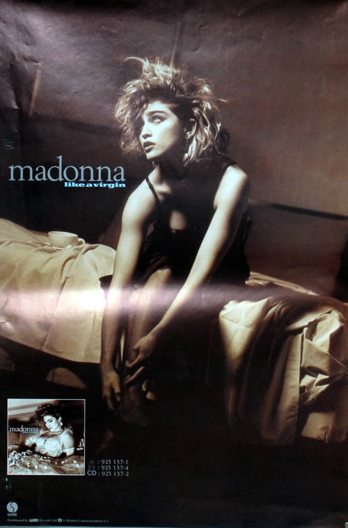 2025年 お歳暮・冬ギフト特集 UK Virgin A Like Madonna Promo (590276) poster ポスター